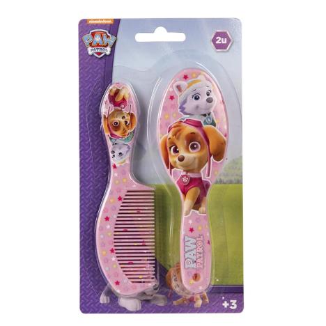 Paw Patrol Pink Skye & Everest Hair Brush & Comb Set £2.99